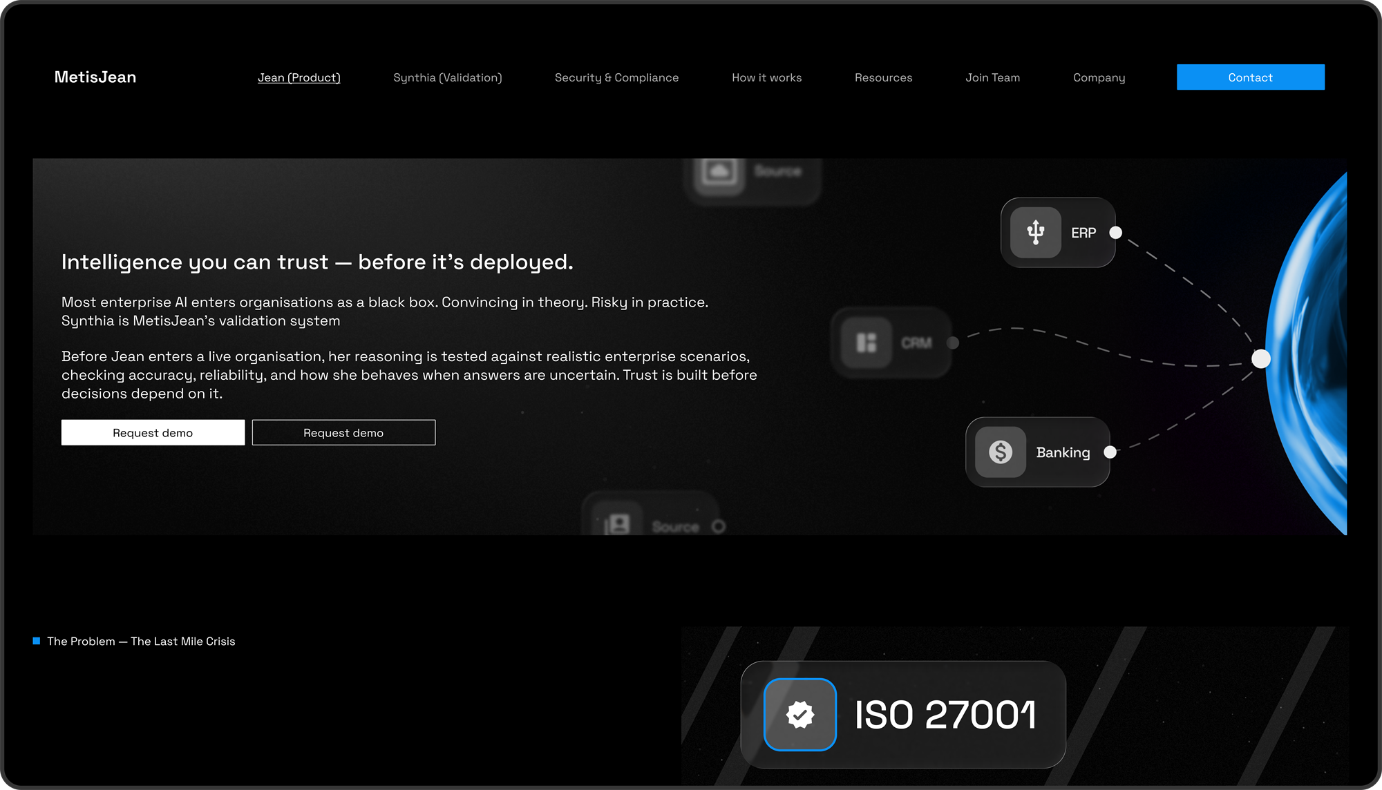MetisJean hero screen desktop screenshot 5