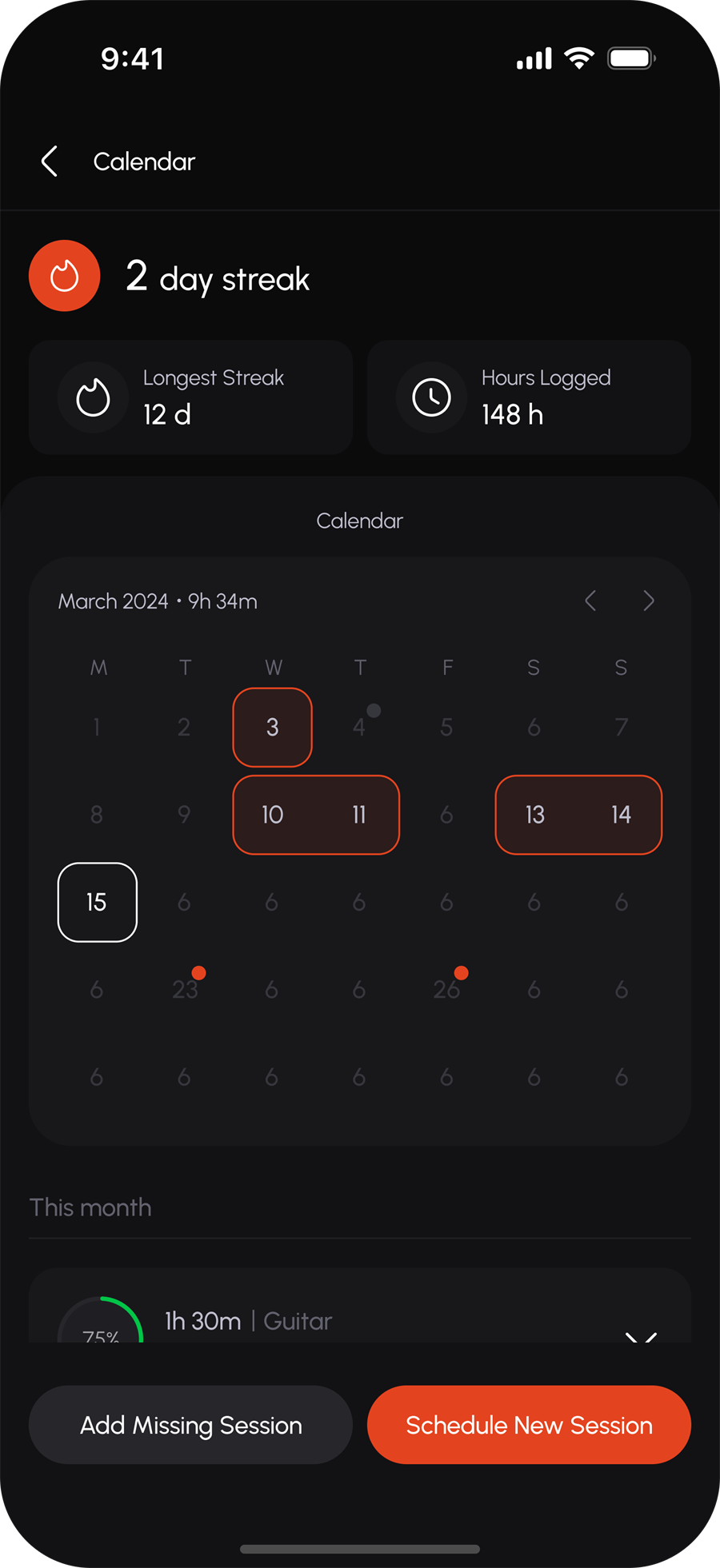wecliq practice streak screenshot 2